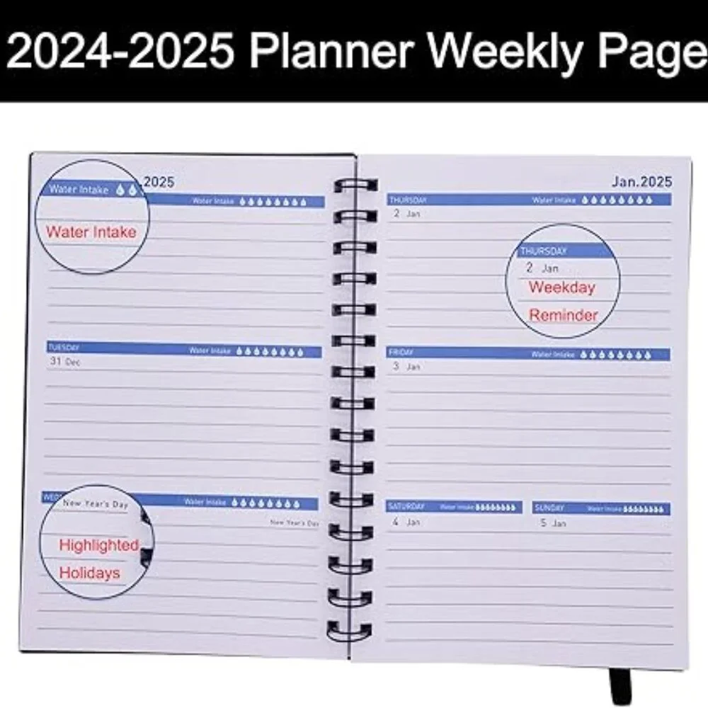 2024/25 Planner With Tabs/Stickers